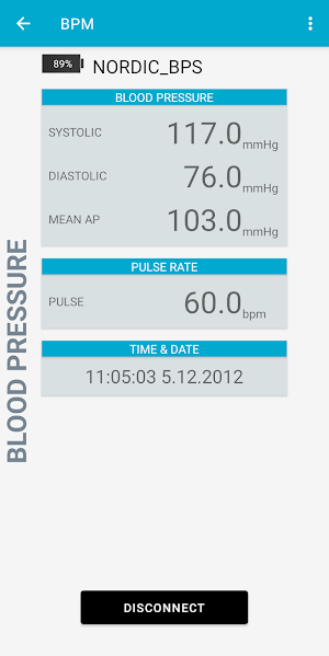 nRF Toolbox for BLE Screenshot 2