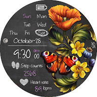 BFF108- Blackboard Art Autumn