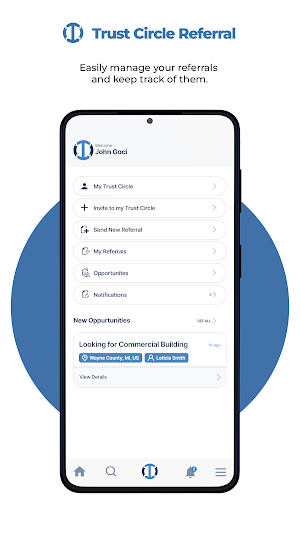 Trust Circle Referral Screenshot 1