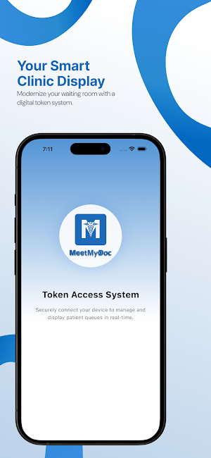 Token Display for MeetMyDoc Screenshot 0