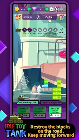 Idle Toy Tank Screenshot 3
