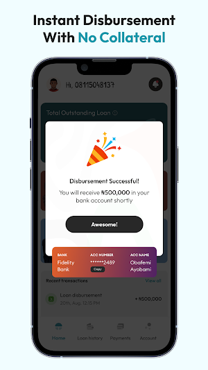 QuickCred - Loan App Screenshot 2