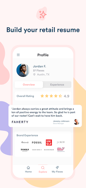 Reflex - Flexible Retail Work Screenshot 3