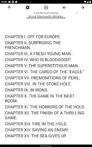 Book, Frank Merriwell's Nobili Screenshot 2