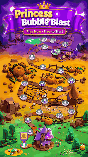 Princess Bubble Blast Screenshot 3