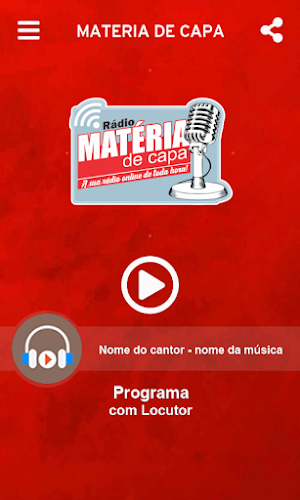Matéria de Capa Screenshot 1