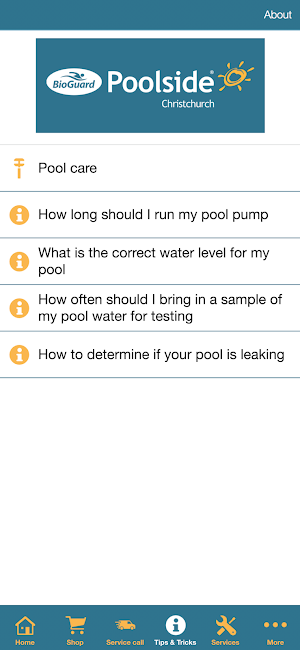 Poolside Christchurch Screenshot 2