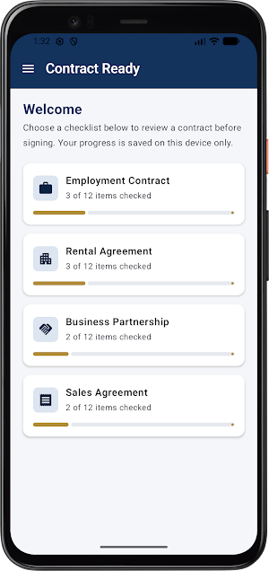 Contract Ready Screenshot 0