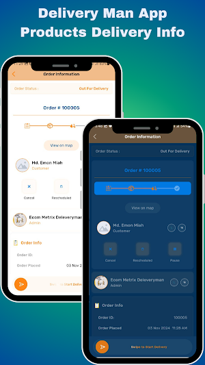 WINNY MART Delivery Man App Screenshot 3
