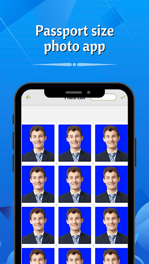 Passport size photo app Screenshot 0