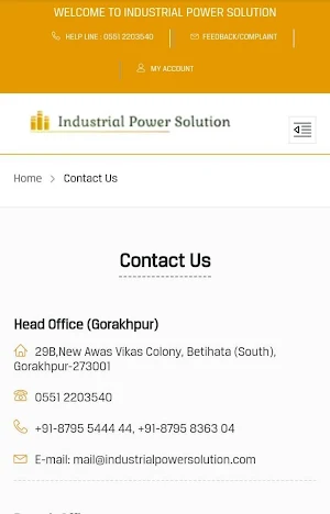 Industrial Power Solution Screenshot 3