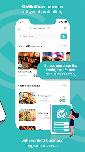 GoWeView. Screenshot 1