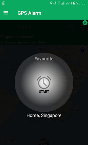 GPS Alarm/ Location Alarm Screenshot 0