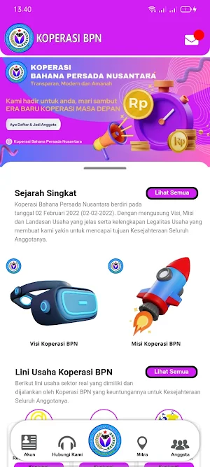 Koperasi BPN Screenshot 1
