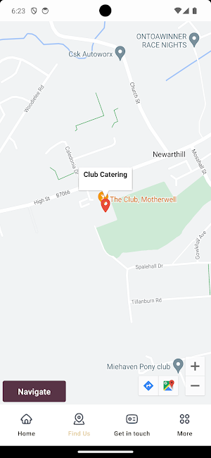Club Catering Newarthill Screenshot 1