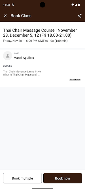 Massage School ITM Thai Hand Screenshot 2