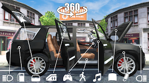 Car Simulator Escalade Driving Screenshot 0
