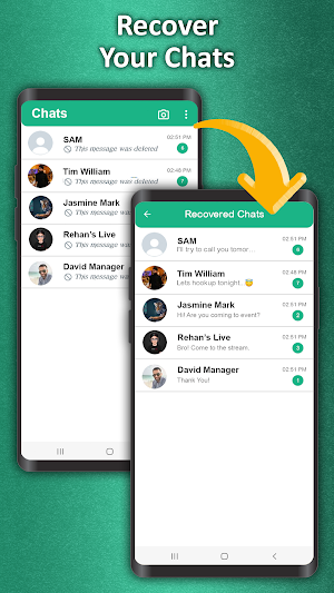 WAMR: Recover Deleted Messages Screenshot 0