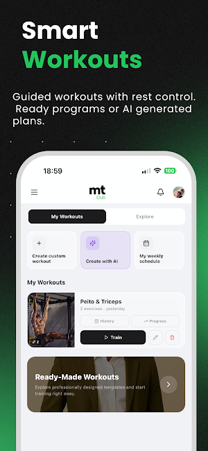 Move Training Club Screenshot 3