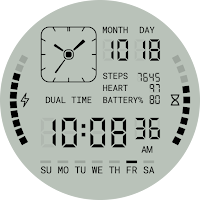 CELEST5475 Retro Digital Watch