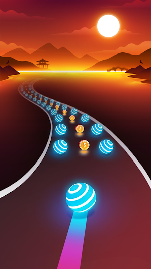 Kpop Road: Dancing Road Tiles! Screenshot 1