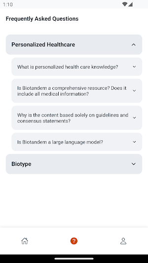 Biotandem Screenshot 0