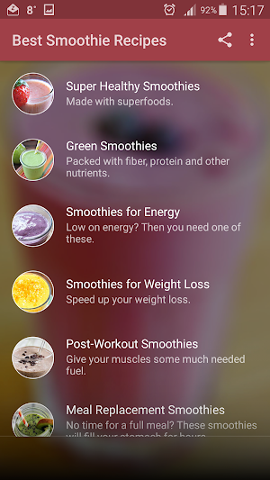 Best Smoothie Recipes Screenshot 0