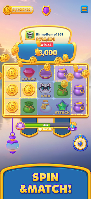 Glitter Go! Spin & Raid Tales Screenshot 0