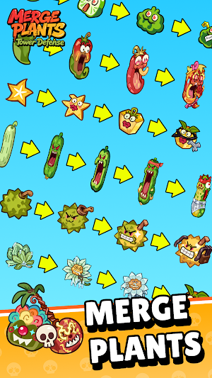 Merge Plants: Tower Defense Screenshot 0