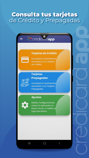 Credicard App Screenshot 1
