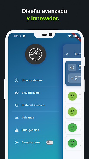 Sismología Chile Screenshot 0