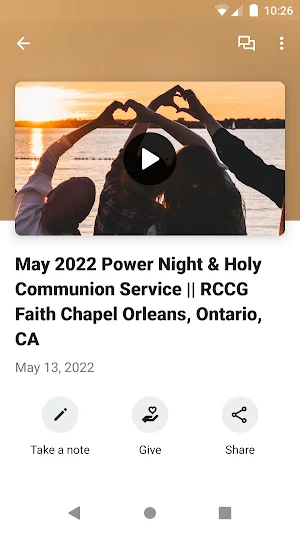 RCCG Faith Chapel Orleans, ON Screenshot 2