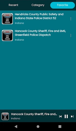 Indiana scanner radios Screenshot 1