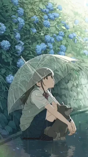 Sad Anime Girl Wallpaper Screenshot 3