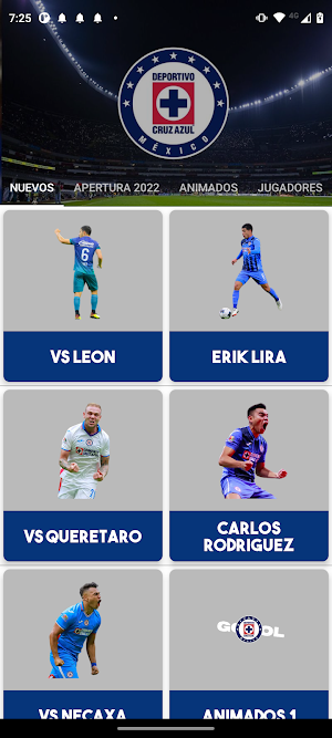 Cruz Azul Stickers Screenshot 0