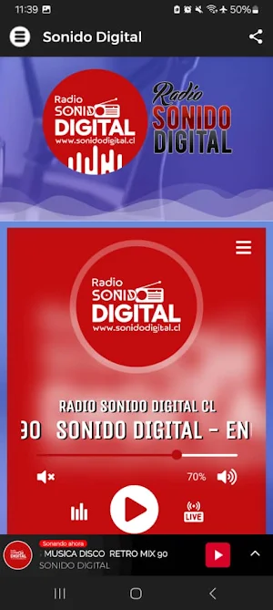 Radio Sonido Digital Screenshot 1