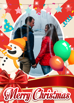 Christmas Photo Frame Screenshot 1