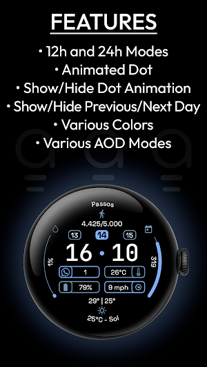 AD Holo - Watch Face Screenshot 3