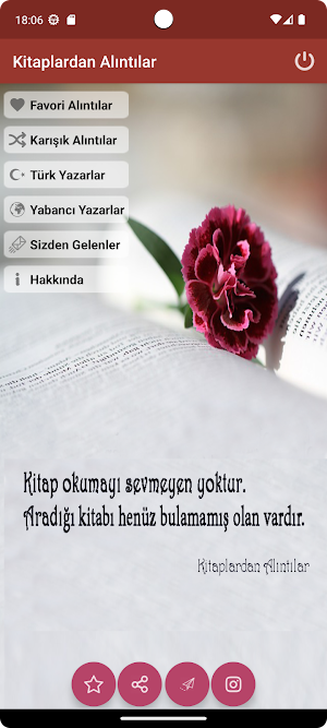 Kitaplardan Alıntılar Screenshot 0