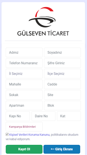 Bizede Su, Yemek, Market Screenshot 1