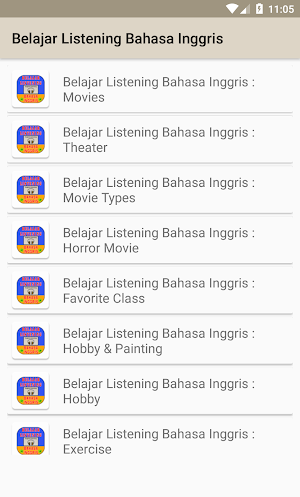 Belajar Listening Bahasa Inggris Screenshot 0