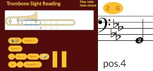 Trombone Sight Reading Screenshot 3