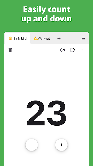 Counter - One-Tap Counter Screenshot 1