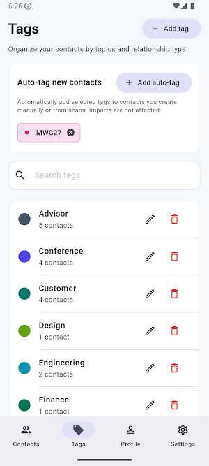 NetworQ Screenshot 1