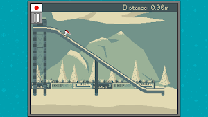 Retro Winter Sports 1986 Screenshot 0