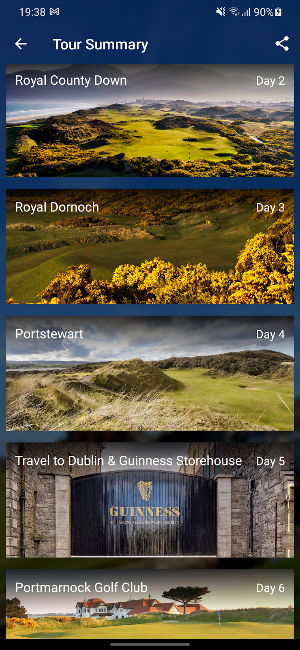 CONNOISSEUR GOLF Screenshot 1