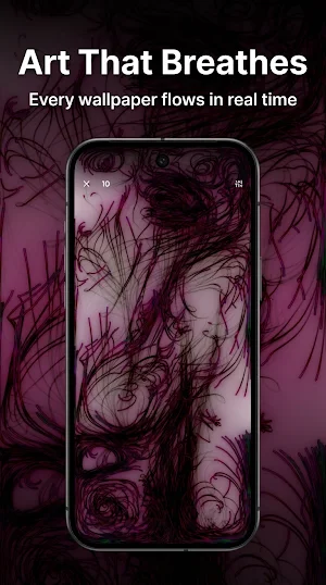 Fluid Wallpaper: Magic Fluid Screenshot 1