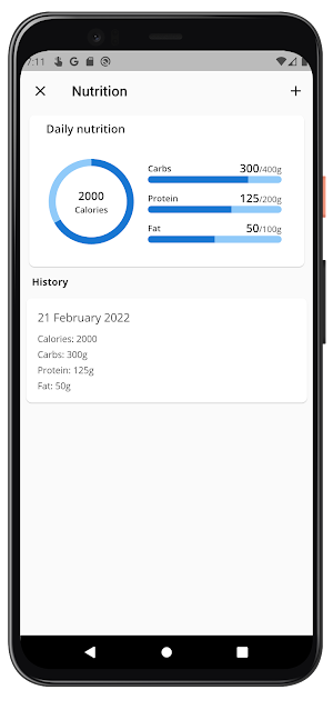 Fitoryx: Fitness & Nutrition Screenshot 3