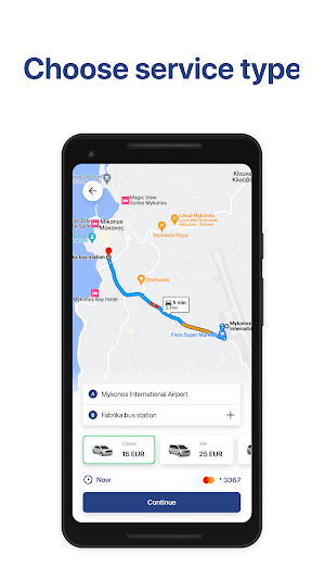 Aegean Taxi: Ride app Screenshot 0