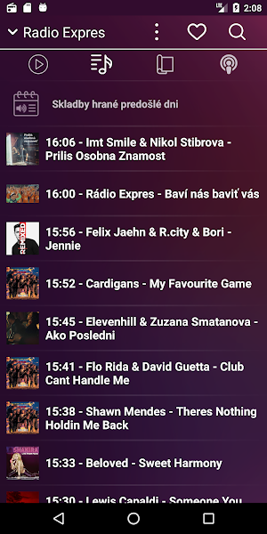 MyOnlineRadio Slovensko - Online Rádio Screenshot 2